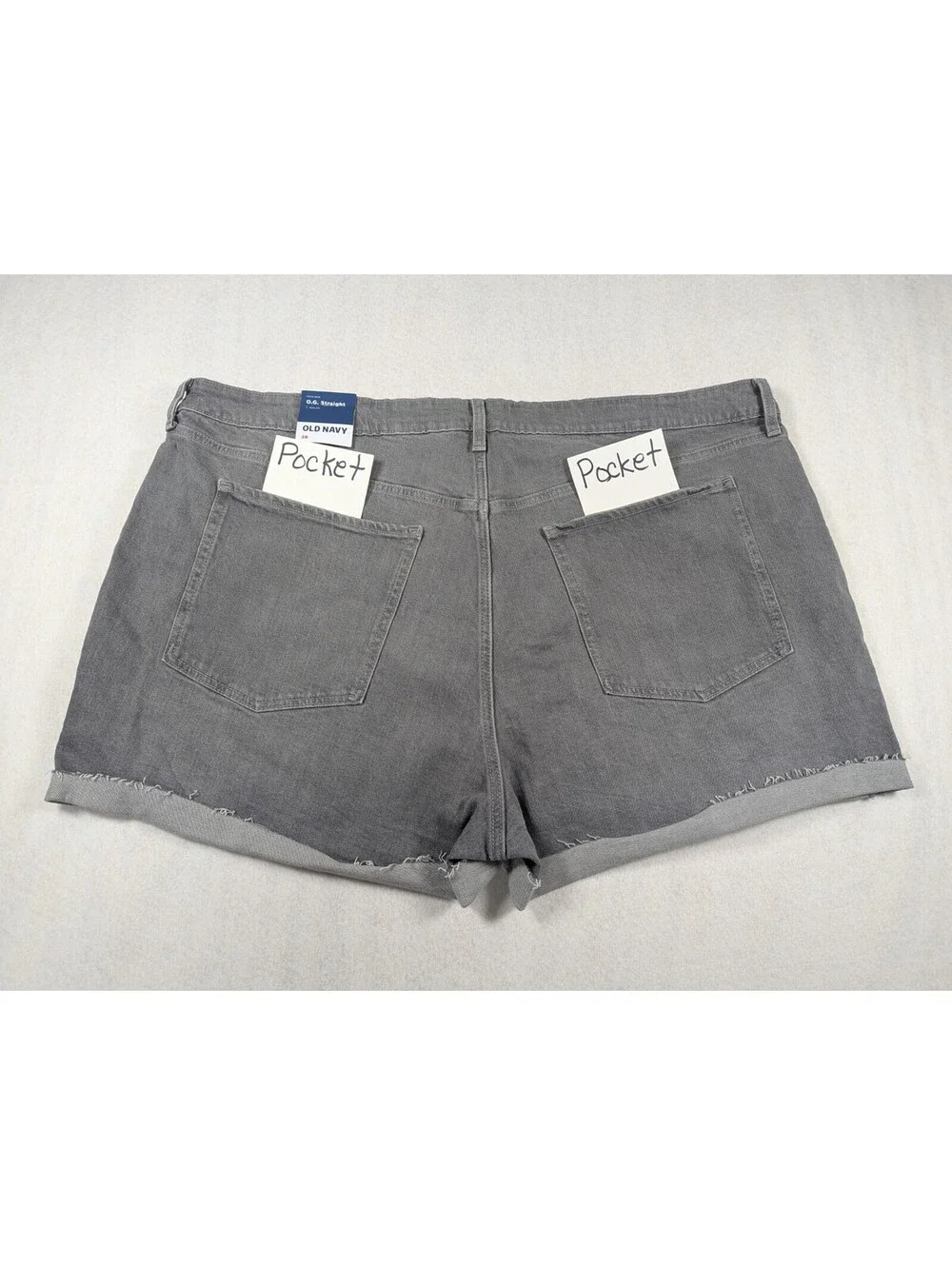 Old Navy - Women’s - O.G. Straight - High Rise - Gray - Size: 28